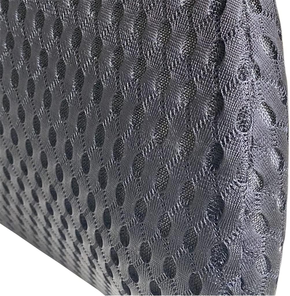 Car Waist Back Pillow Memory Foam Car Seat Lumbar Cushion Pillows Soft Back Support for Office Chair with Adjustable Straps