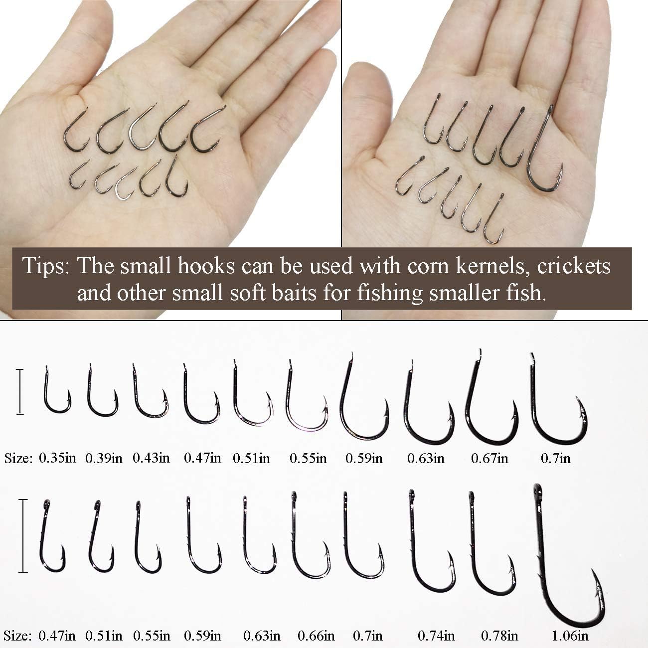 Cishbsoal 235pcs Fishing Lures Mixed Including Spinners,VIB,Treble Hooks,Single Hooks,Swivels,Pliers,Leaders (234pcs)