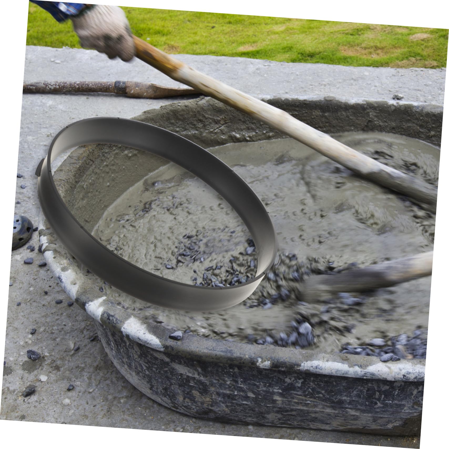 Yardwe 2pièces Moule à Pavé De Jardin Outil De Création De Chemin Plastique Réutilisable pour Aménagement Paysager Et Décoration De Jardin