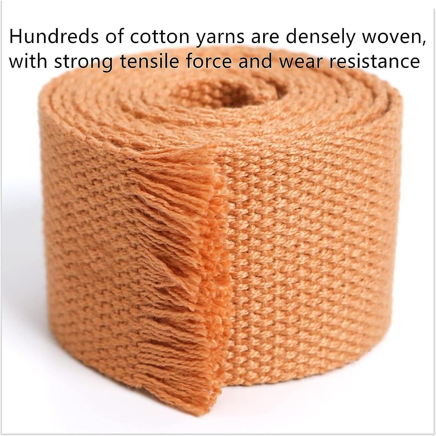 ETomey Webbing Strap，Nylon Webbing Strap, 2 inch Cotton Upholstery Webbing, 50mm Wide Webbing Straps for Bags(Color:Wit, Size : 50MM x 10Yard) (Color : Pink, Size : 50MM x 10Yard)