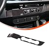 Fit for Tacoma 2015 2016 2017 2018 2019 2020 2021 2022 2023 LHD Car AC Control Switch Panel,Center Console Air Vent Outlet Air Condition Vent Cover Trim Car Accessories Carbon Fiber,3 Holes
