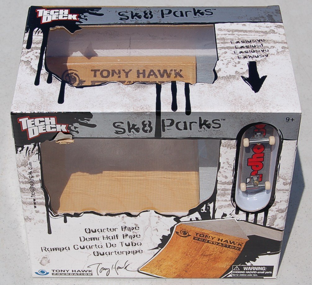 Amazon.com: Tech Deck Tony Hawk Foundation Bank Ramp Sk8 Parks