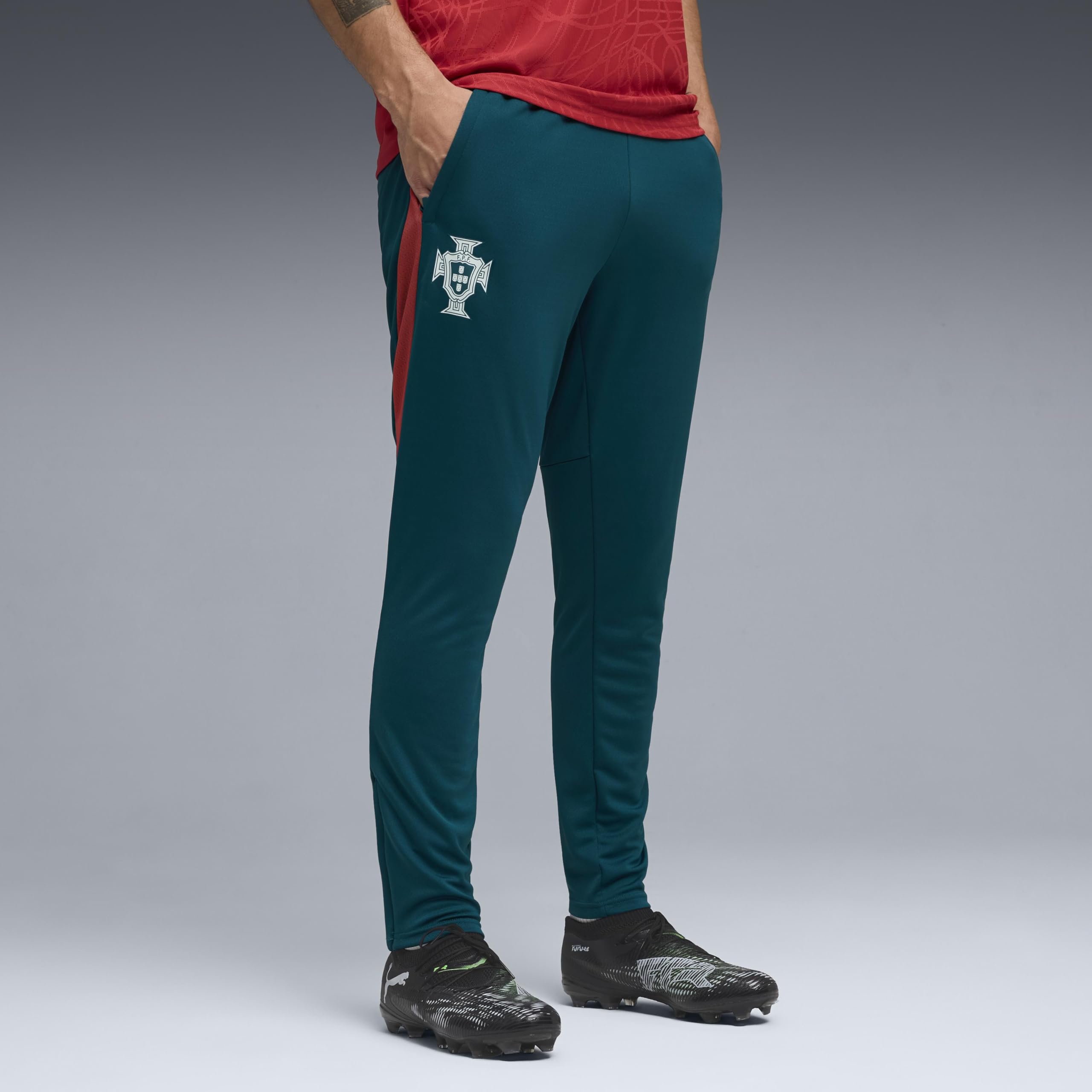 PUMA Hombre FPF Portugal Training Pants w/Pockets 26