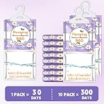 10-Pack Absorbeurs d'humidité Sacs de déshumidificateur suspendus, Emballages d'absorbeur d'humidité sans fragrance pour placard, Salle de bains & Sous-sol, déshumidificateur Sacs pour le stockage, élimine l'humidité & Orfèvres