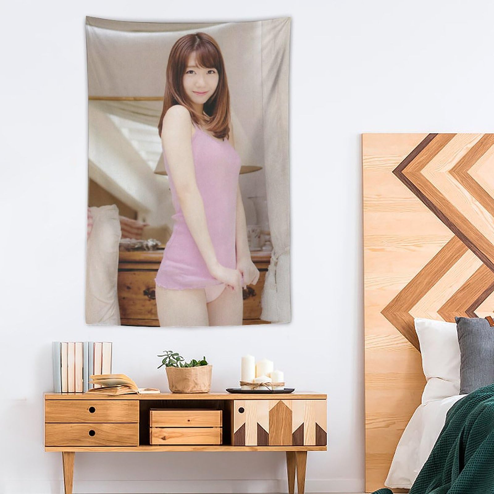 Amazon.co.jp: AKB48柏木由紀 女優 タペストリー (203) タペストリー