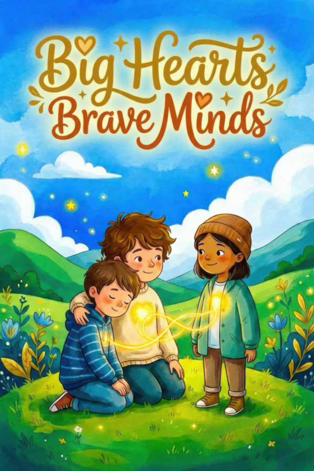 Big Hearts Brave Minds: 20 Gentle Stories to Teach Kids Values, Life Lessons, and Inner Strength