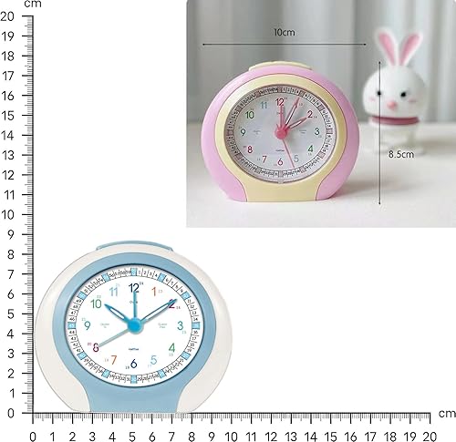 Miniatura 5 de Reloj analógico para niños, reloj despertador para niños, reloj despertador para niños, reloj de hora fácil de leer, reloj para niños, reloj