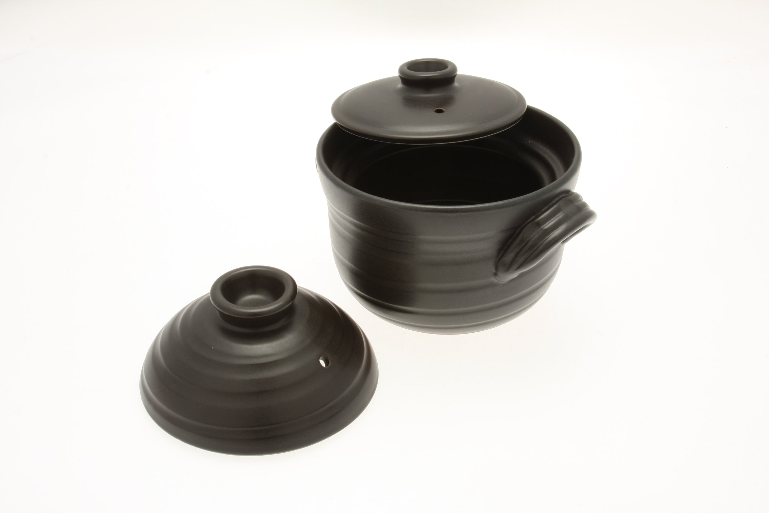Kotobuki 190-803 - Arrocera (1,5 tazas), color negro mate