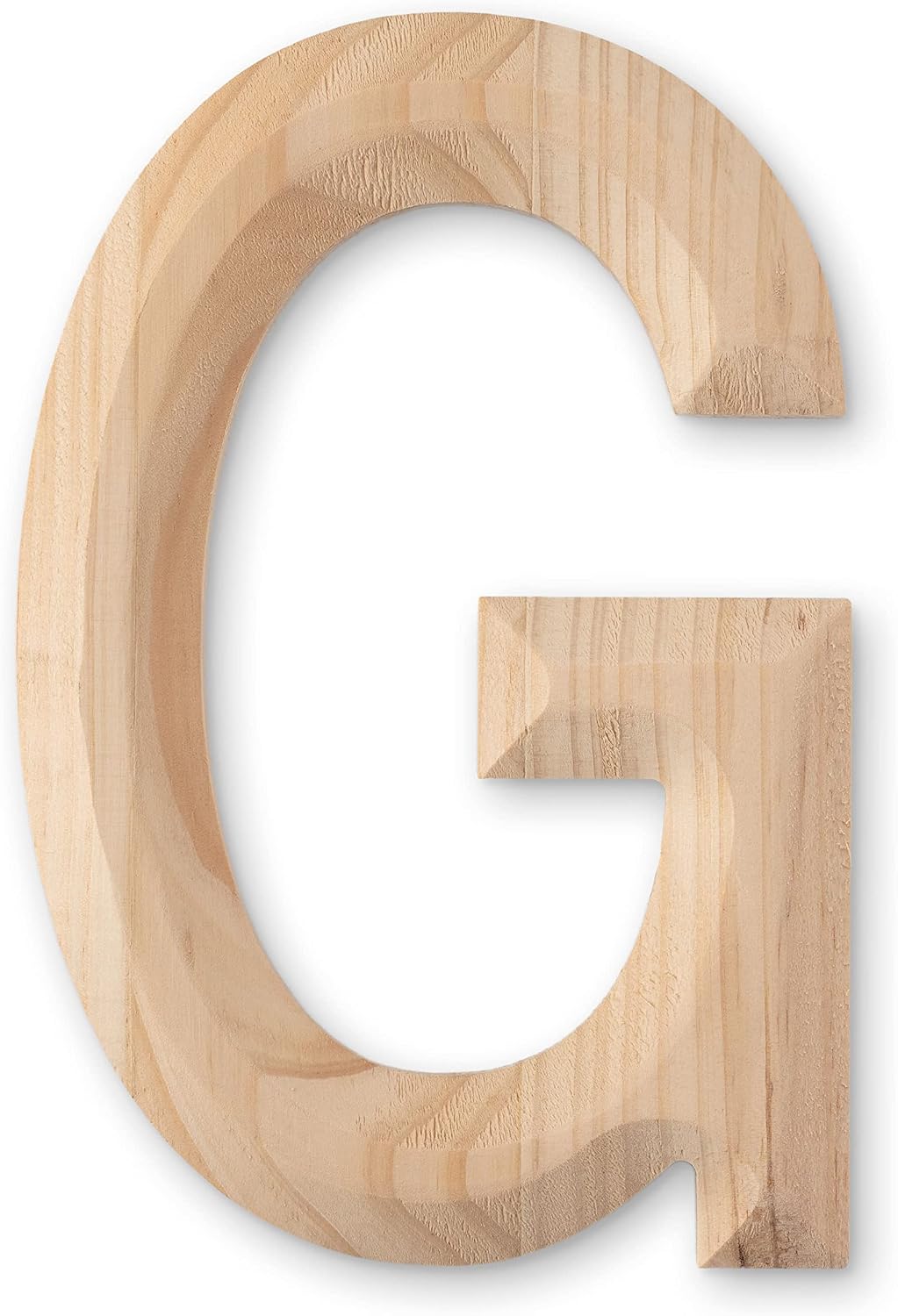 8”; Beveled Wood Letter by Make Market®