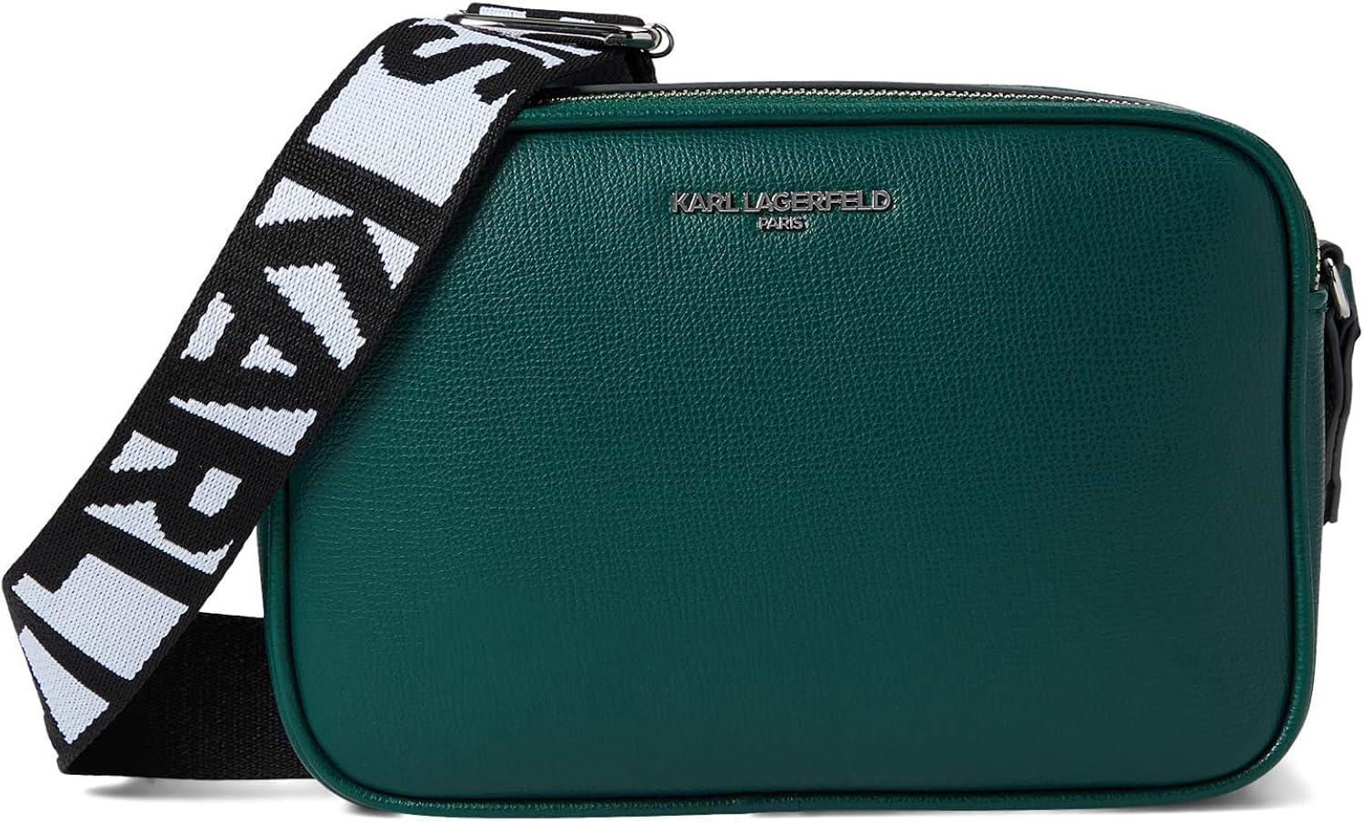 Karl Lagerfeld Paris Maybelle Crossbody, Hunter, Hunter