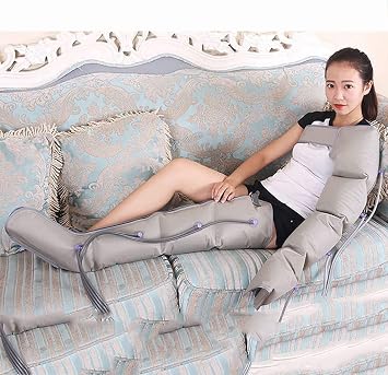 Pressotherapy Massager Machine for Arm Leg Calf and Foot Relaxation - Electric Air Compression Massager Machine, Helps Ease Swelling and Improve Blood Circulation