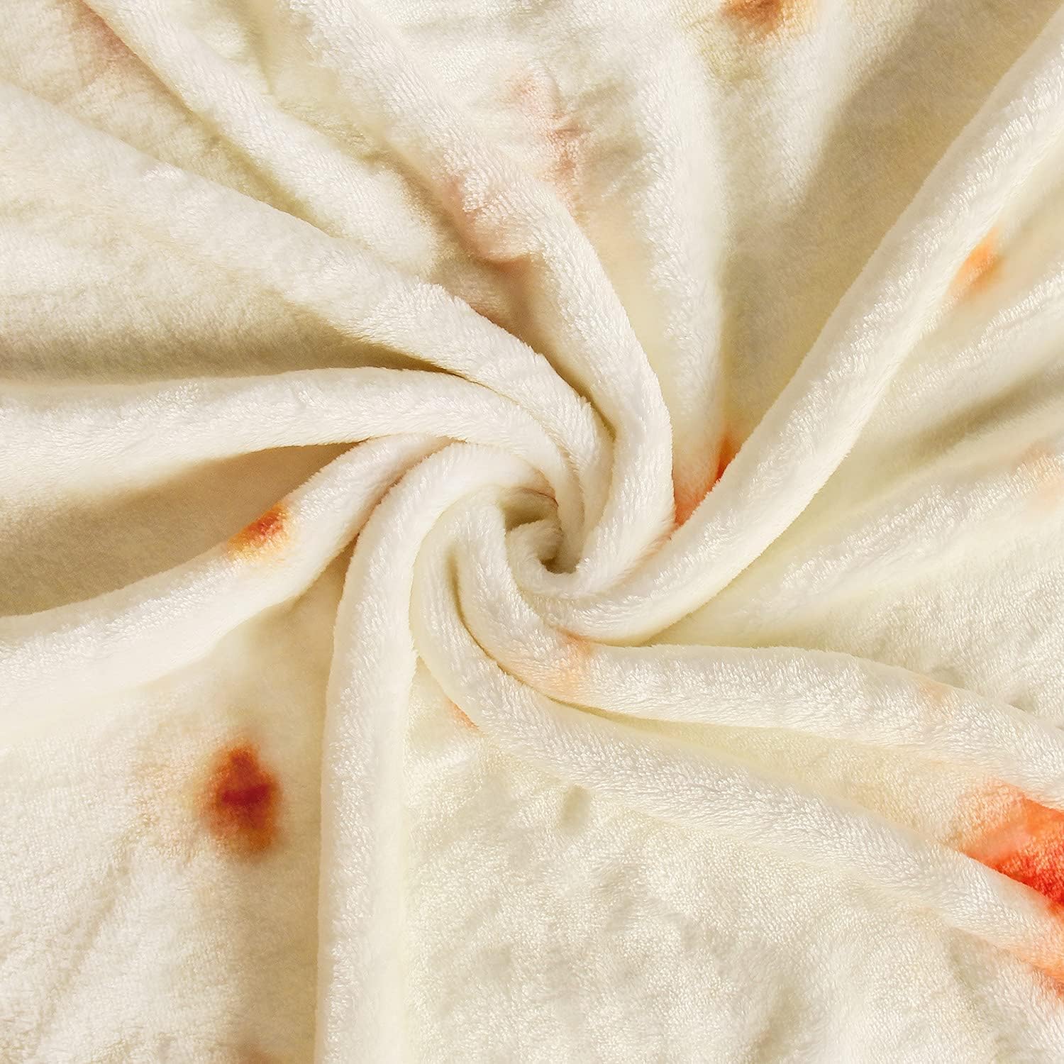 Baby Swaddle Blanket 34 Inch - Soft Flannel Newborn Burrito Wrap with Hat, Cute Tortilla Design, Safe & Comfortable (Light Yellow) - Image 4