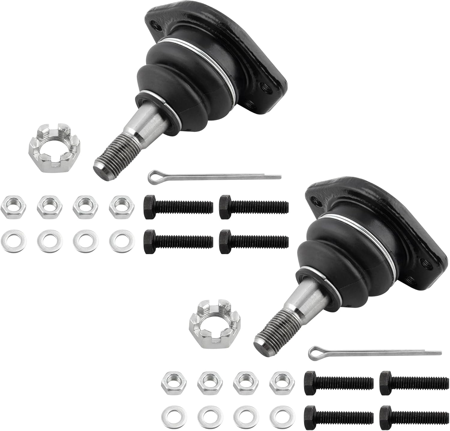 BOXI 2pcs Front Upper Ball Joints Fit for Buick Lesabre Cadillac Deville Chevy Impala Malibu GMC Jimmy Isuzu Hombre for Oldsmobile for Pontiac 1980-2005 | K5208