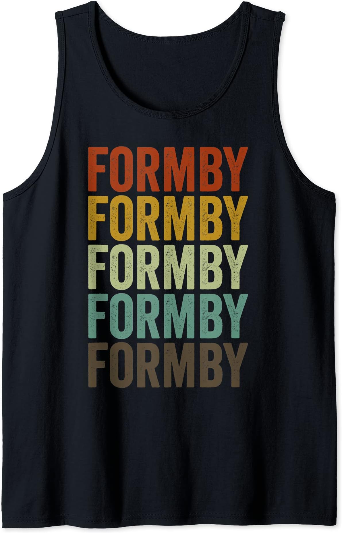 Formby City Retro Tank Top