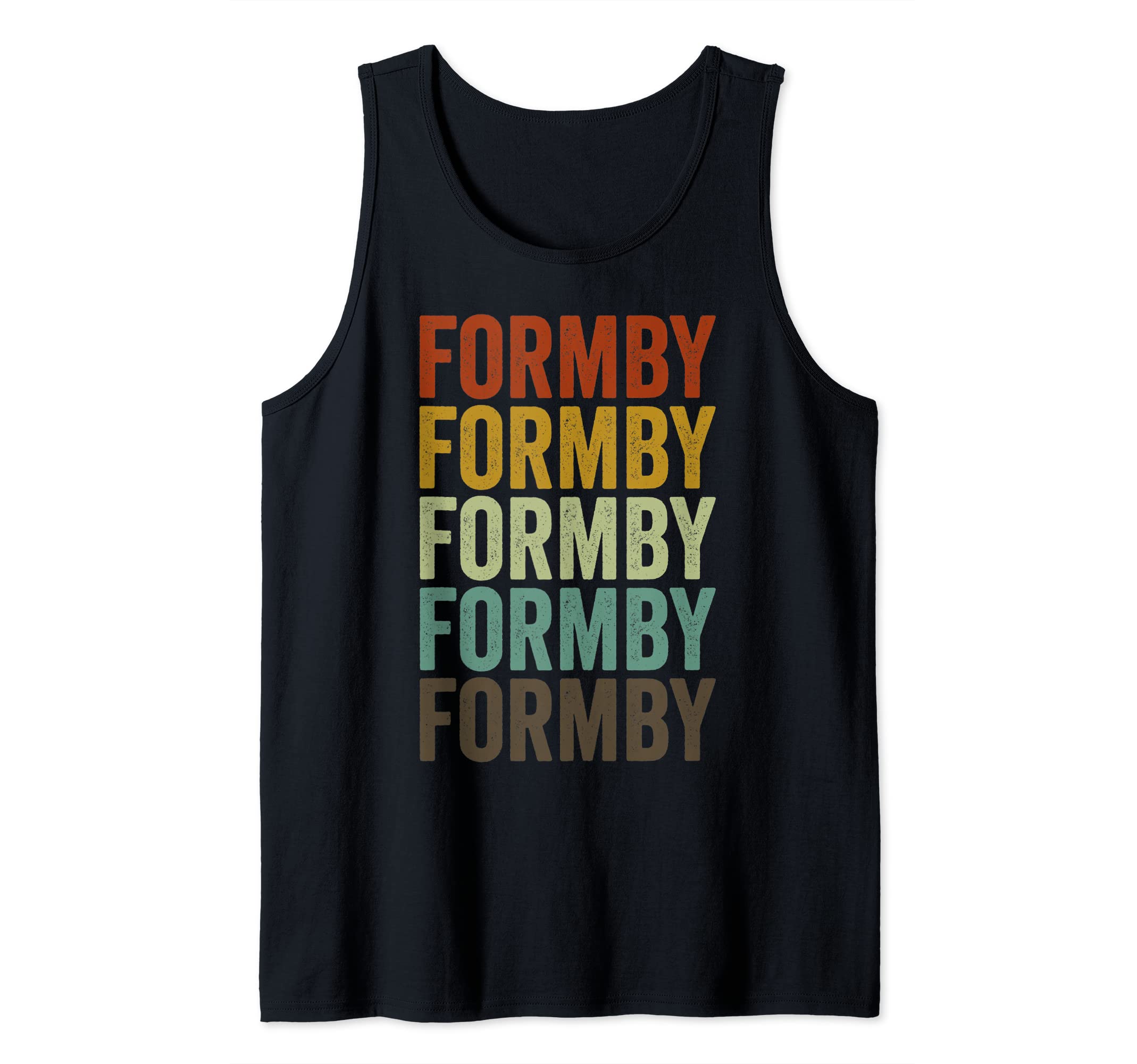 Formby City Retro Tank Top