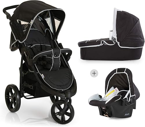 Poussette 3 en 1 Hauck Viper SLX Trio sport 3 roues tout terrain randonnée