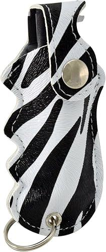 Miniatura 6 de Pepper Defense Paquete de 4 llaveros PD-2Z en aerosol de pimienta con funda de agarre y llavero  Fórmula de máxima resistencia al 10% OC  Protección