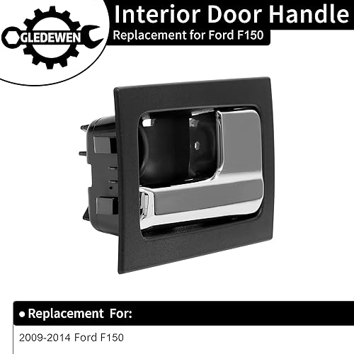 Miniatura 2 de Gledewen Manija de Puerta Interior, Compatible con Ford F150 2009-2014, DelanteraTrasera Interior Derecha del Lado del Pasajero  CL3Z-1522600-GA