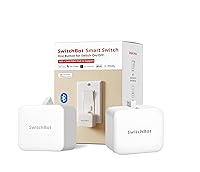 Vista 8 de SwitchBot Empujador de interruptor inteligente con control remoto, sin cableado, control con aplicación, temporizador y control remoto Bluetooth
