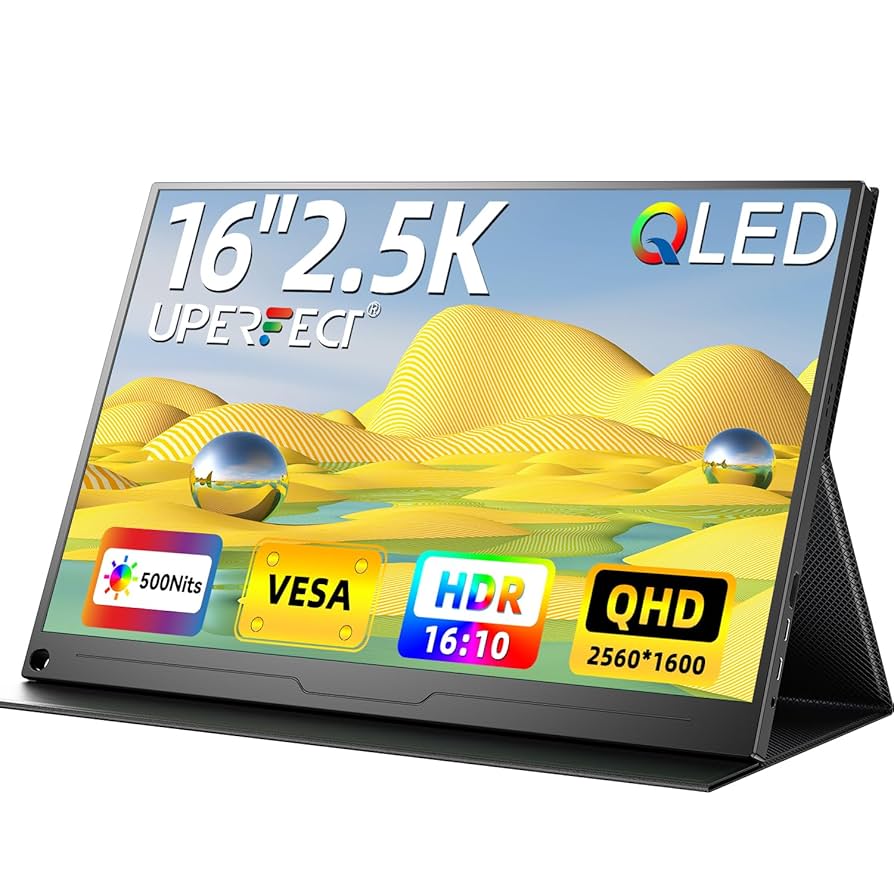 Uperfect2022 16インチ2k ポータブルモニター Uperfect2022 16インチ2k ポータブルモニター