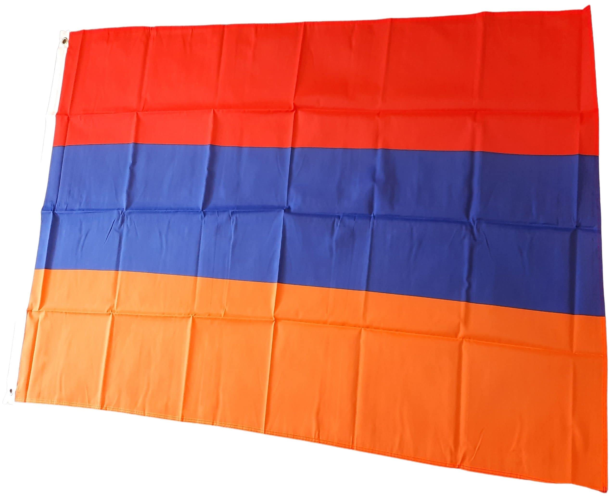 NWFlags Armenia Flag 3ft x 2ft 75d Premium Polyester Suitable For Flagpoles, Multi Colour