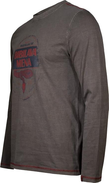 Musterbrand Uncharted Men Long-Sleeve T-Shirt Artefact Brown S