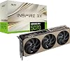 MSI NVIDIA GeForce RTX 5070 12G Inspire 3X OC 192 bit GDDR7 Game Graphics Card, Frequency Increase Up to 2557 MHz, PCIe Gen 5, DLSS 4, DP 2.1 x 3, HDMI 2.1 x 1, SFF Ready