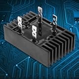 WALFRONT Bridge Rectifier 100A 1600V High Power 2-Phase Diode Rectifier Module with Good Heat Dissipation for Power Supply Conversion Industrial and Commercial Use