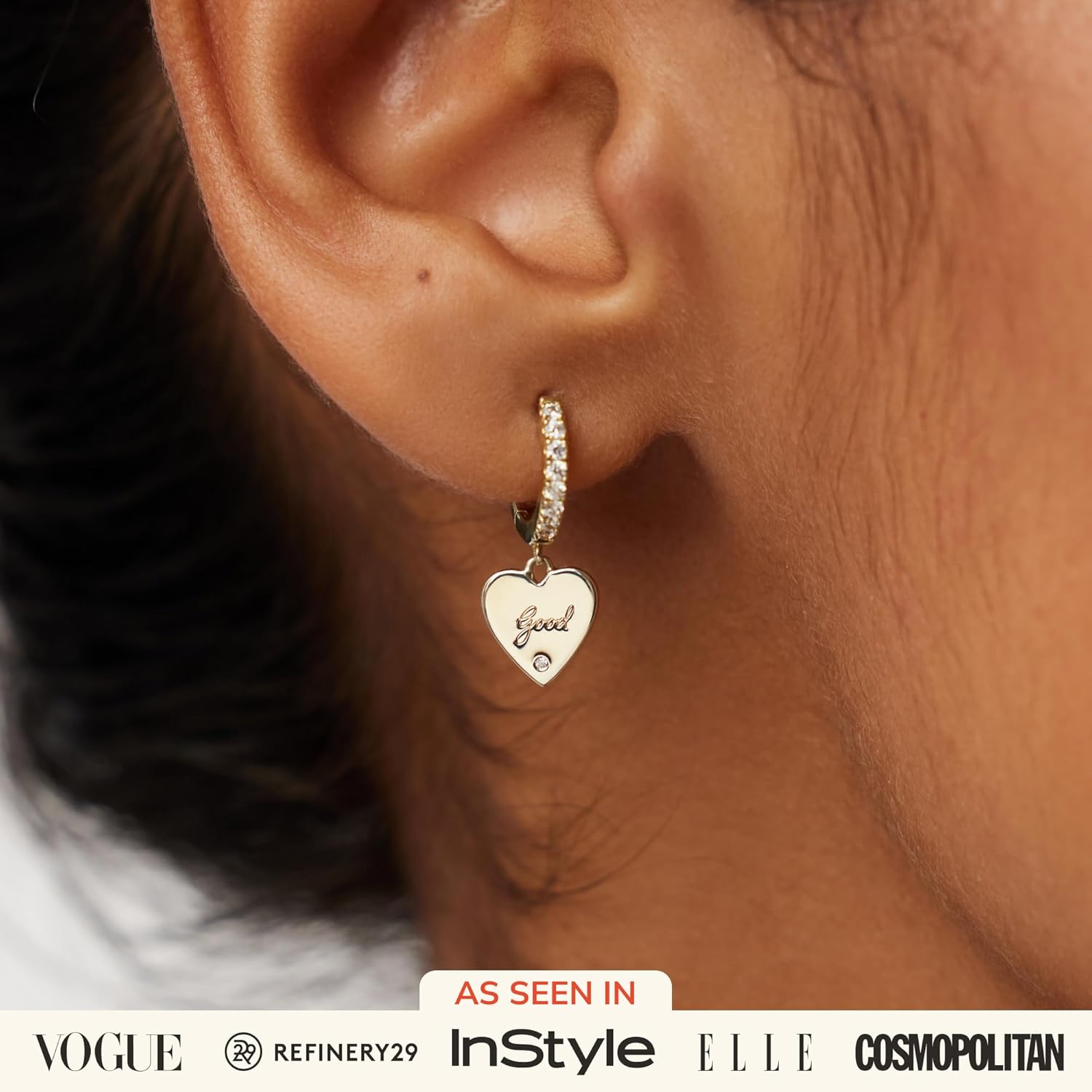 14kgf エレガントティアドロップフープピアス 14kgf エレガントティアドロップフープピアス