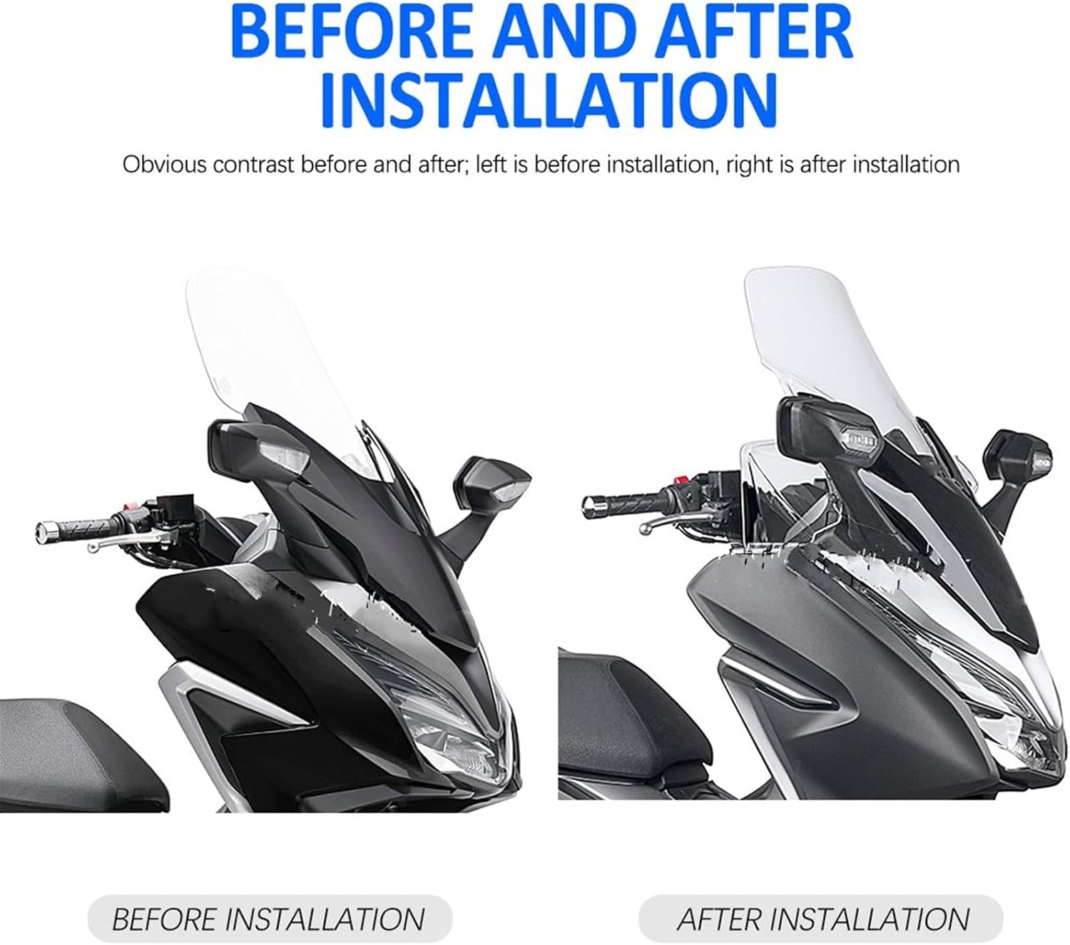 ハンドガード 2019 2020 2021 2022 オートバイフロントガラスウインドディフレクターフロントガラスハンドシールドハン