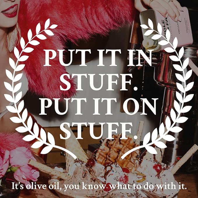 Single & Fat Aceite de Oliva Extra Virgen Orgánico 16.9 fl oz miniatura 10