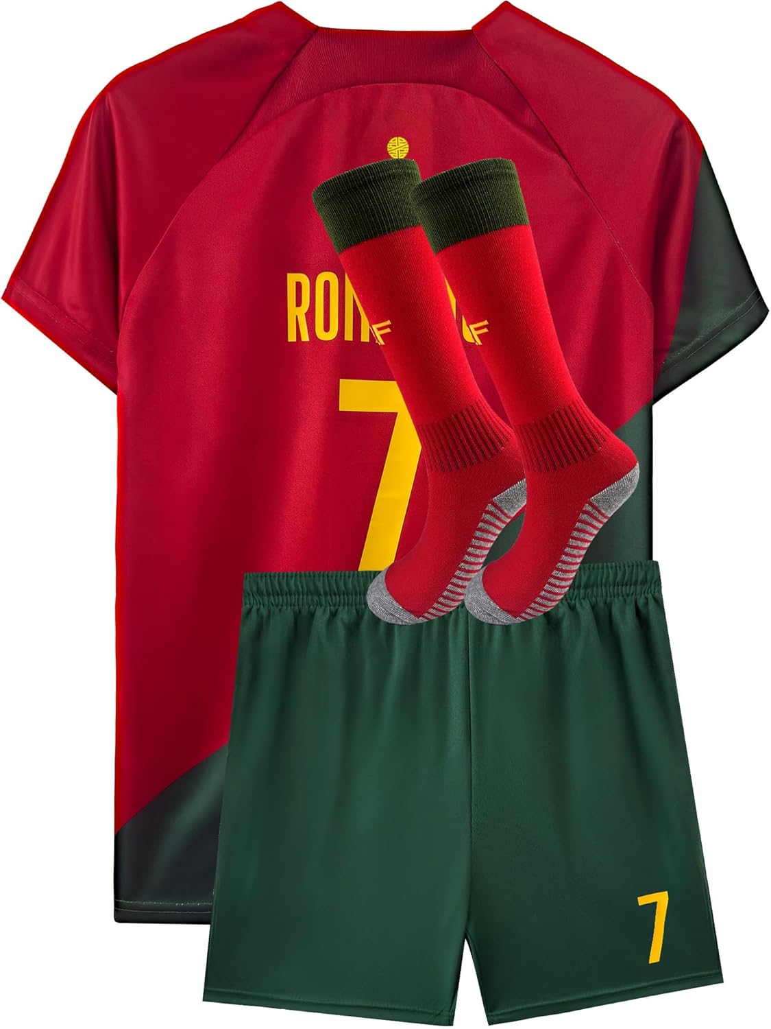 Youth Soccer Training Jerseys for Kids 3-14Y – Boys & Girls Practice Uniform Kit Set, Ideal for Soccer Fans