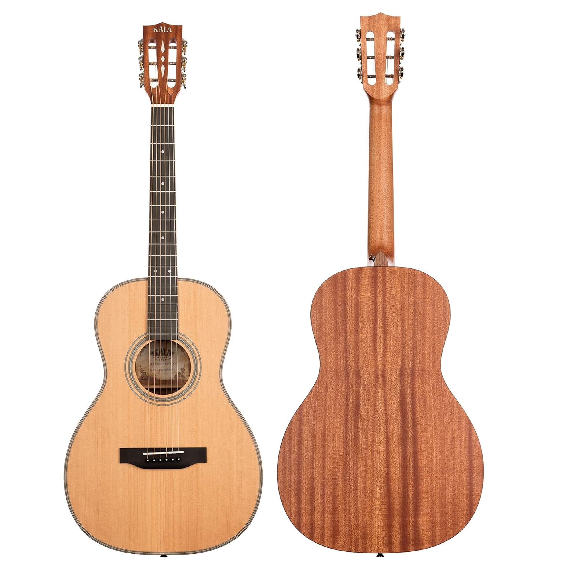 Amazon | KALA カラ アコースティックギター Solid Cedar Top Parlor