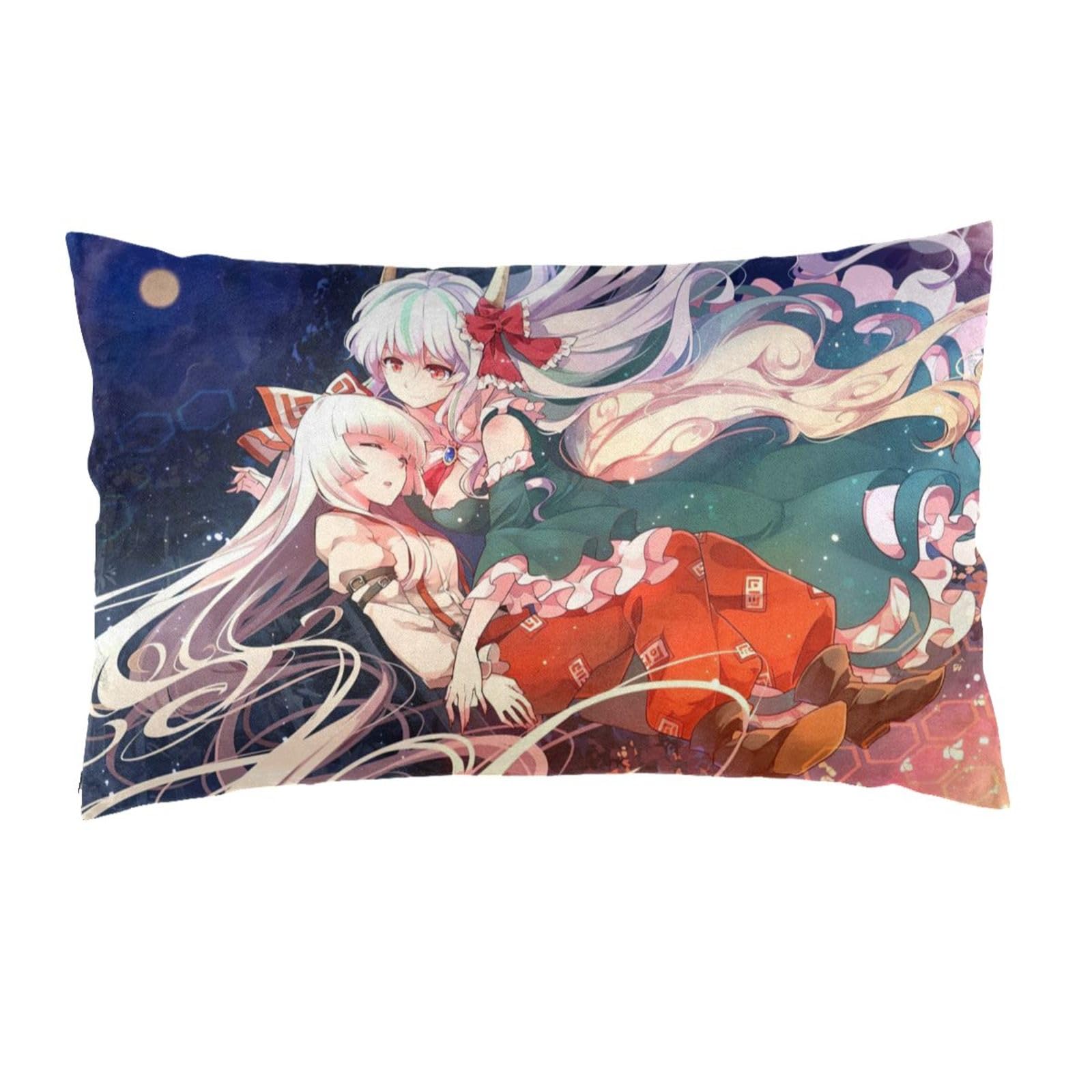 Amazon｜クッションカバー 東方 藤原 妹紅（ふじわら の もこう） 抱き