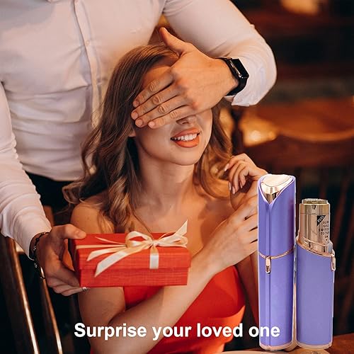 Miniatura 7 de Cabezales de repuesto para dispositivo removedor de vello facial con tacto impecable, cuchillas de repuesto para depilación facial impecable