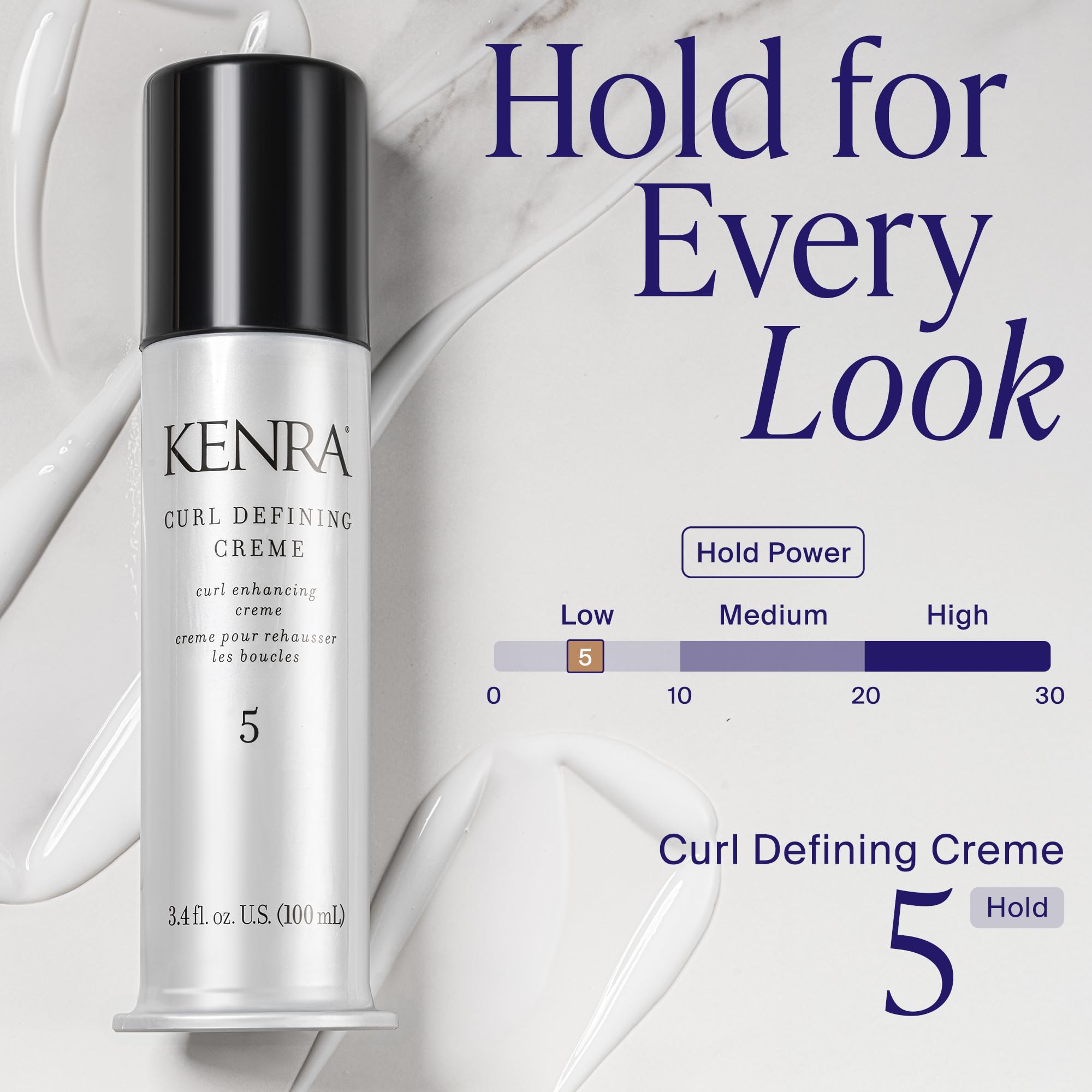 Kenra Curl Defining Crème 5 Curl Enhancing Styler for Medium to Coarse Hair