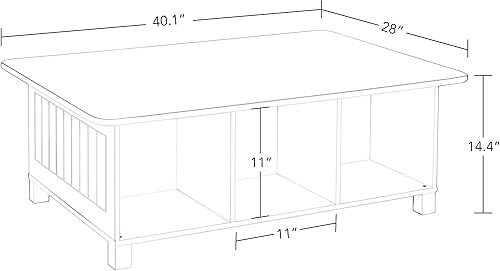 Miniatura 3 de RiverRidge Mesa de actividades gris con 6 compartimientos para niños, color gris