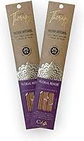 Kit com 2 Incensos Naturais e Artesanais Vareta Therapy Floral Rescue e Floral de Bach RESCUE