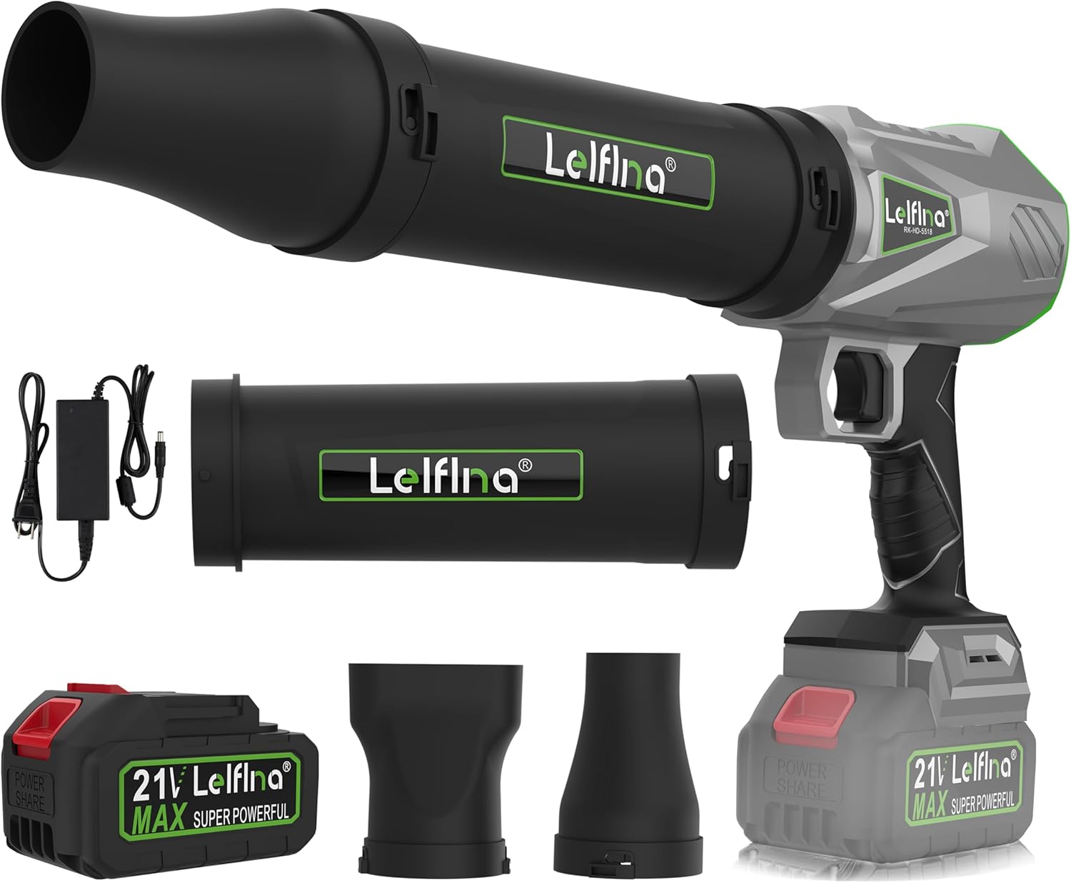 Lelflna Cordless Leaf and Snow Blower Review: 800,000 RPM Powerhouse for Effortless Yard and Driveway Cleanup