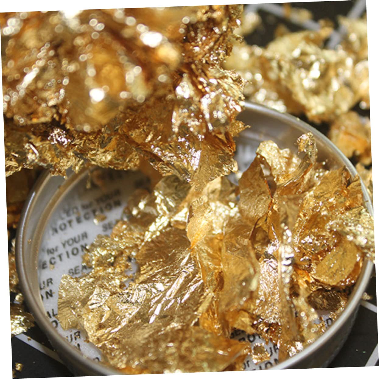 minkissy Juego De 3 Láminas De Aluminio Para Uñas De 2 10 G Dorado Y Plateado Para Decoración De Uñas Papel De Aluminio Decorativo Para Manualidades.