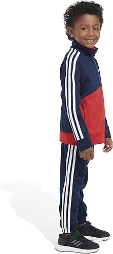 Miniatura 6 de adidas boys 2-piece Color Block Tricot Track Set