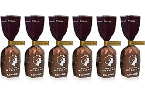 HELENA CHOCOTEJAS CIRUELA PASA - GUINDÓN - Prune 26g, Pack of 6