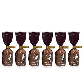 HELENA CHOCOTEJAS CIRUELA PASA - GUINDON - Prune 26 g - 6 Pack