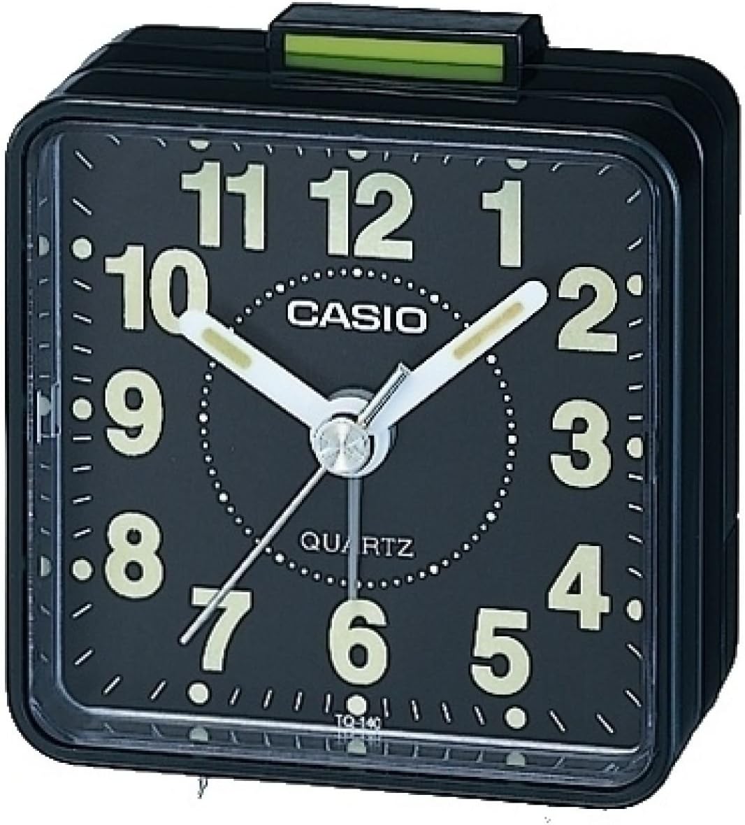 Collection Wake Up Timer Black Alarm Clock TQ-140-1EF