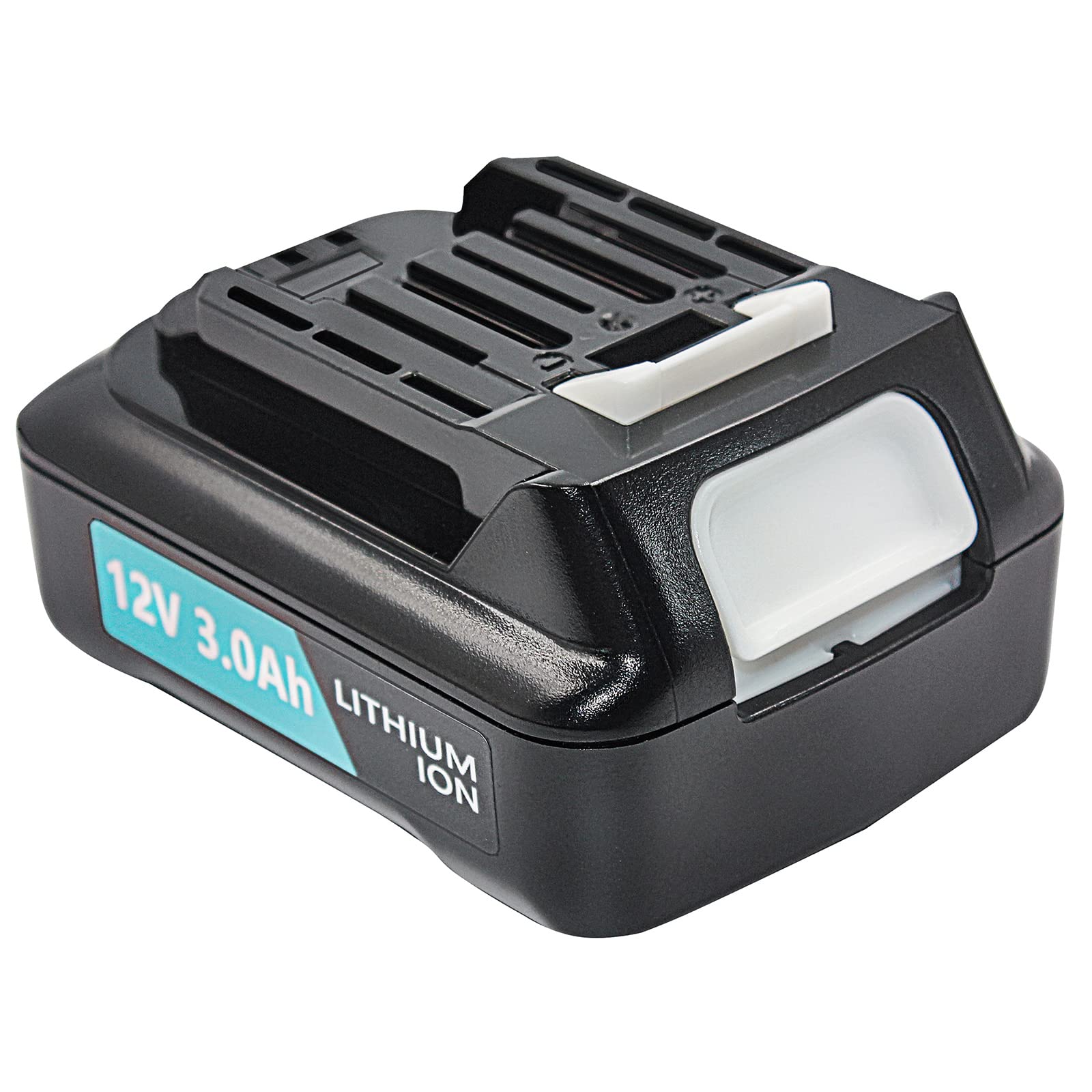 Batteria agli ioni di litio da 12 V 3,0 Ah per Makita BL1021B BL1015 BL1020B BL1041B BL1016 197396-9 632F59-1