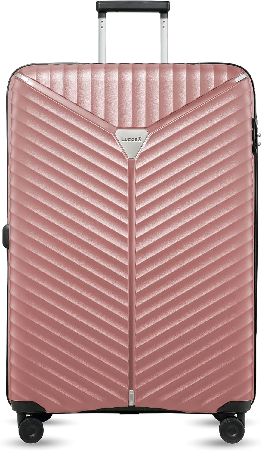 LUGGEX 28 Inch Luggage with Spinner Wheels, PP Lightweight