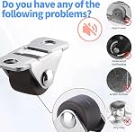 12Pcs Mini Roues de roulette, roues en caoutchouc de 1/2 pouce Roulettes à profil bas pour meubles avec plateau en acier Silent Roue fixe pour petits appareils Paniers Bagage