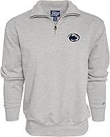 Vista 74 de Blue 84 Sudadera con cremallera de un cuarto para hombre de la NCAA