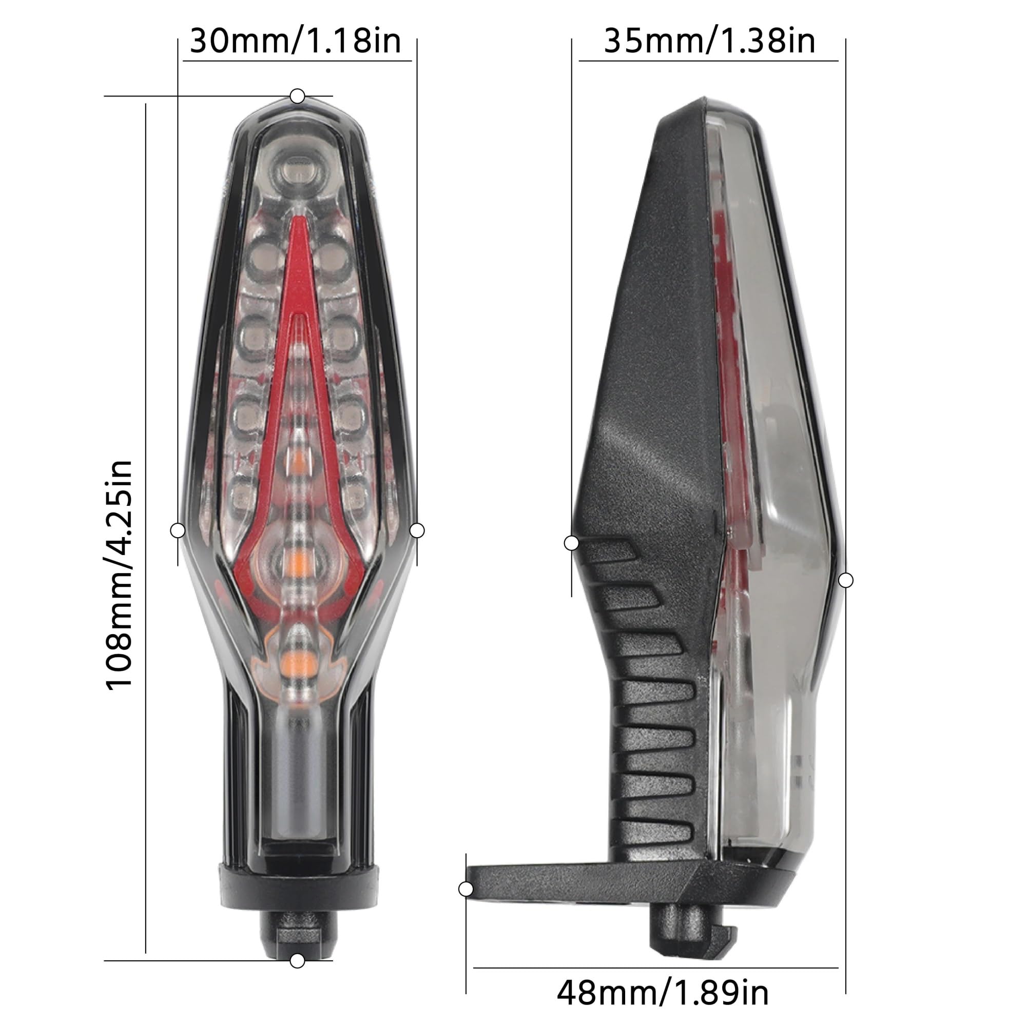 Indicatori Frecce Moto Indicatori Di Direzione Posteriori A LED Per Moto Per BMW F900R F900XR F900 R/XR F 900XR 900 XR 2020-2026 Componenti Per Lampade Indicatore Direzione Luce