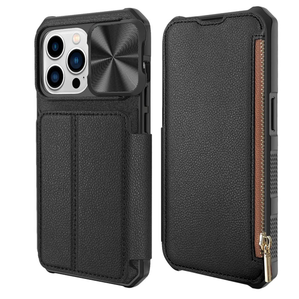 Coque antichoc iPhone 14 Pro Max résolvant les rayures de camera avec son rabat